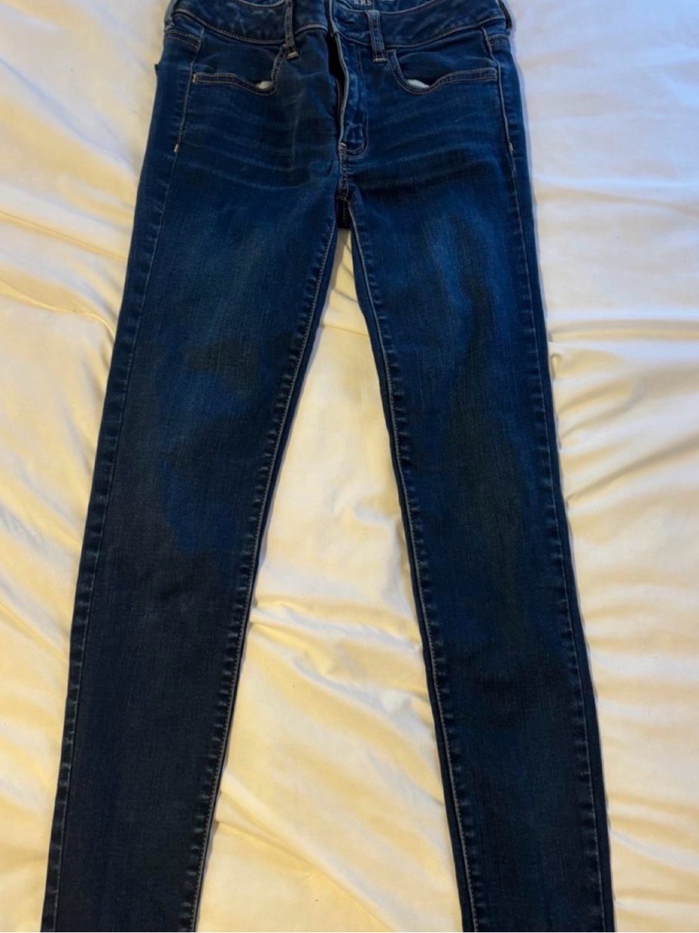 American Eagle Outfitters Dark Blue Skinny Jeans